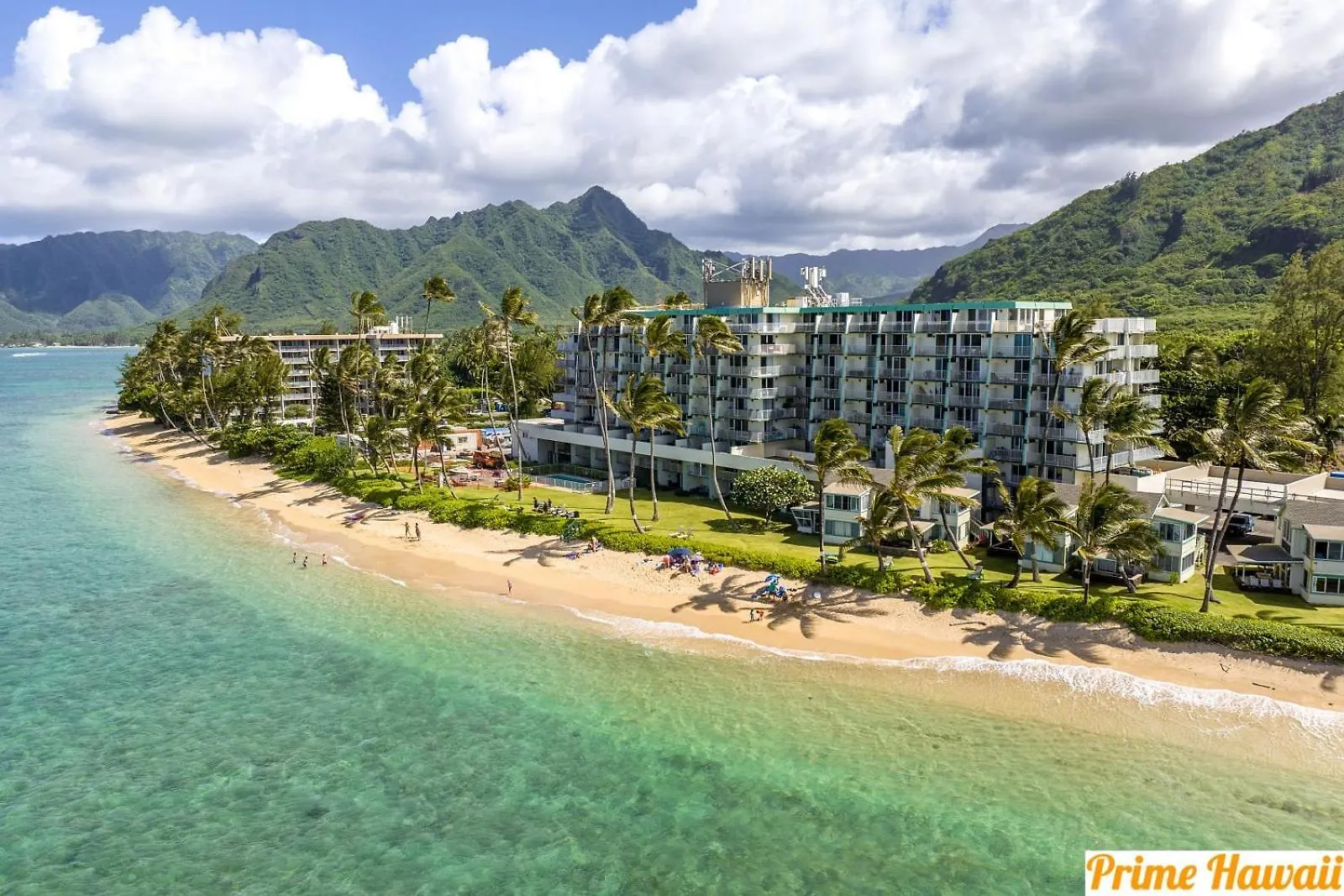別荘 Amazing 7Th Floor Beachfront Condo Hauula 米国